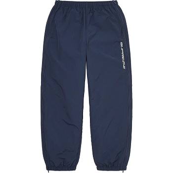 Pantalones Supreme Full Zip Baggy Warm Up Pant Azul Marino | Supreme 199TV